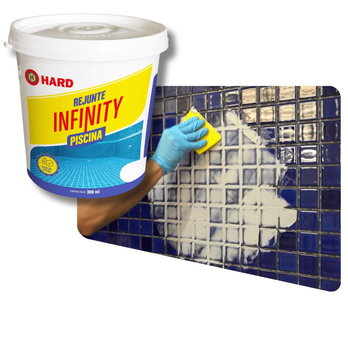 Rejunte Infinity Piscina | Cinza