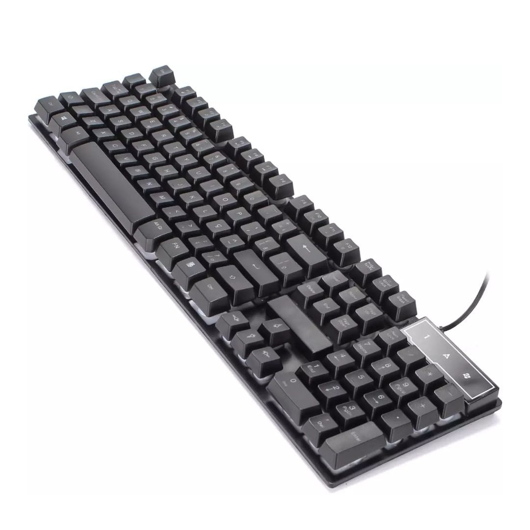 Teclado De Membrana Rgb Com Fio Tomate