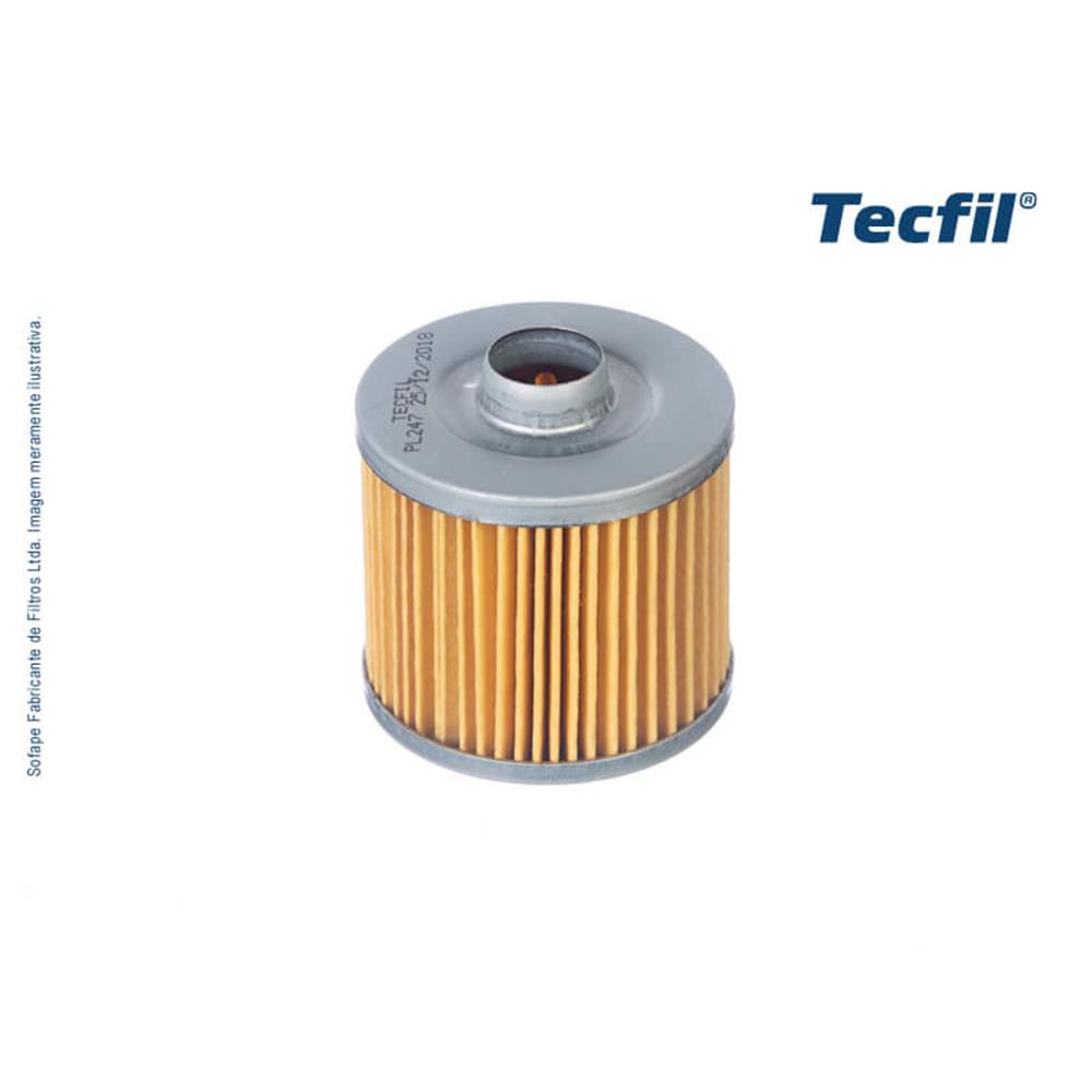 Filtro de Óleo Tecfil PL247 Yamaha Xvs 650 Drag Star/XT 660R/Tdm 850/XT 660 Z Ténéré/XT 600 E/XV 250 Virago/MT-03 660/Trx 850/Tdm 900