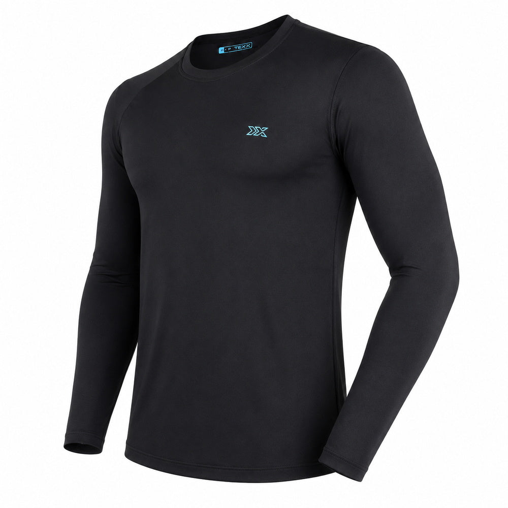 Camiseta Texx Segunda Pele Season V2 Basic Inverno Preto – foto 8