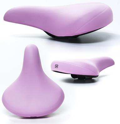 Selim Rvs Brisa / tropical, Lilas, Base Plástica com Carrinho, 250x209mm, 354g Selle Royal – foto 1