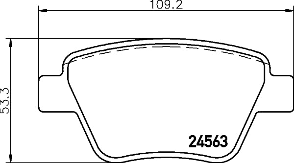 Pastilha de Freio Cobreq N-1742 Audi A3/A3 Sedan/A1, VW New Beetle/Fusca/Eos/Jetta/Passat/Passat Variant