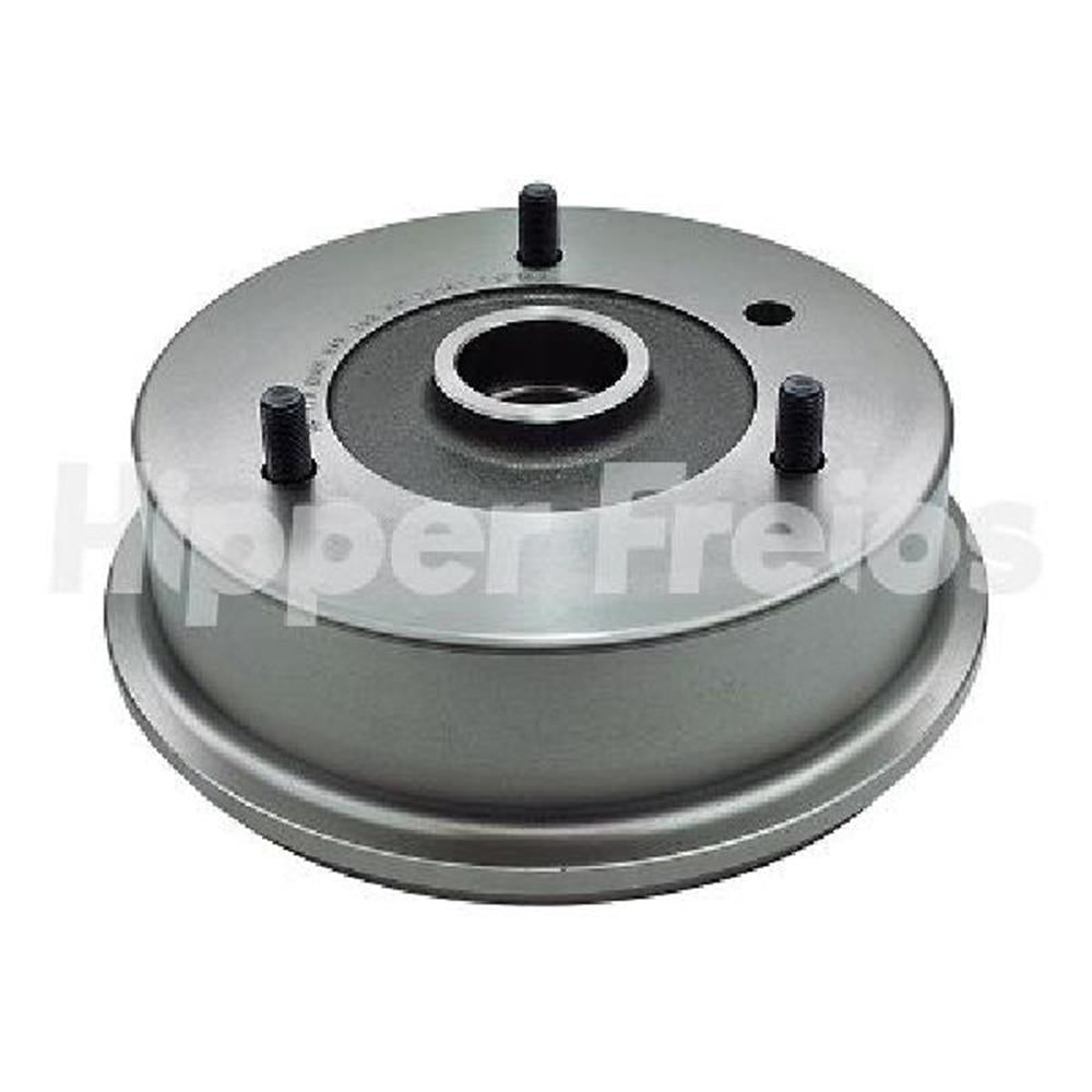 Tambor de Freio com Cubo Traseiro Hipper Freios HF 17A Caixa com 2 Ford Pampa