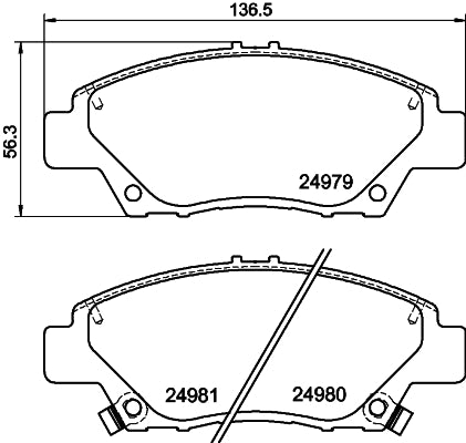 Pastilha de Freio Cobreq N-1767C Honda Fit/WR-V/City