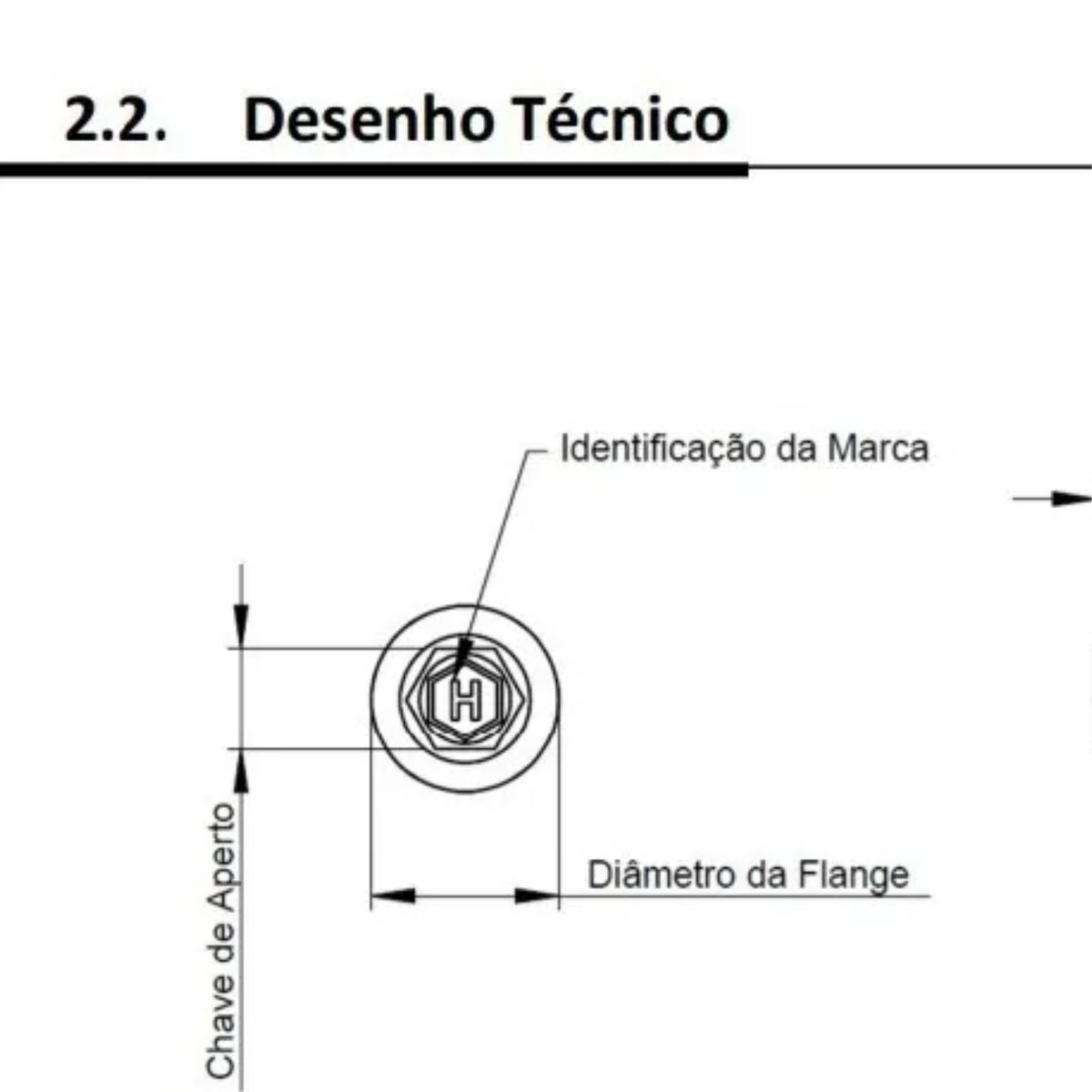 Kit 500 Parafusos Fixação Woodcon Metal x Madeira M6X100MM
