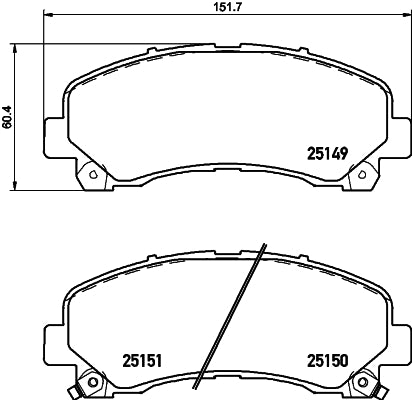 Pastilha de Freio Cobreq N-390C GM S10/Trailblazer