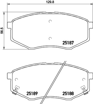 Pastilha de Freio Cobreq N-1751 Hyundai IX35/Tucson/Sonata, Kia Sportage/Soul