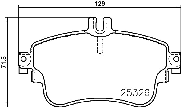 Pastilha de Freio Cobreq N-2002 Mercedes Classe A/A-CLASS/CLA-CLASS/B-CLASS/Classe B