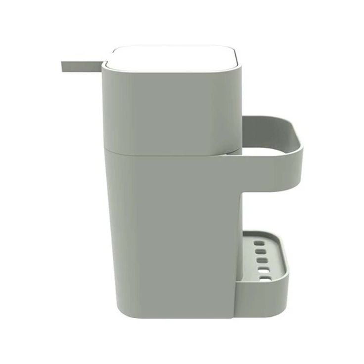 Dispenser De Detergente Bucha De Pia Branco 600Ml Soprano