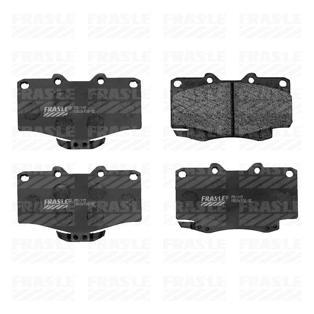 Pastilha de Freio Dianteira Fras-le PD/115 PD/963 Toyota Hilux