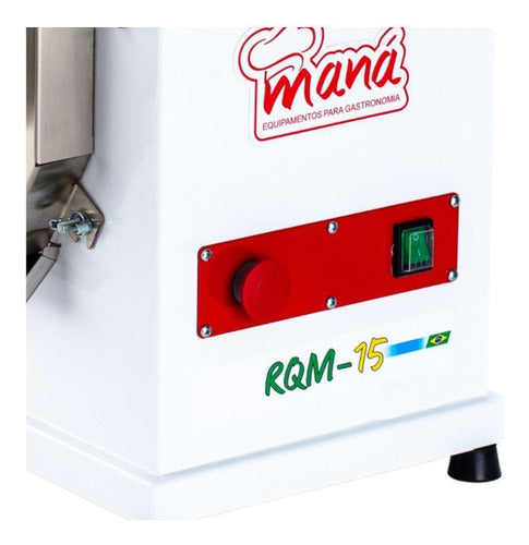Ralador De Queijo Elétrico Industrial Maná Rqm-15 Bivolt