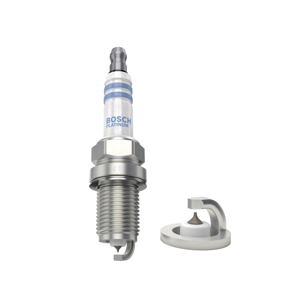 Vela Ignição Dupla Platina Bosch 0242236618 Caixa com 4 Fiat Marea/Brava/Doblo/Strada/Siena/Stilo/Marea Weekend/Uno/Fiorino/Palio/Palio Weekend