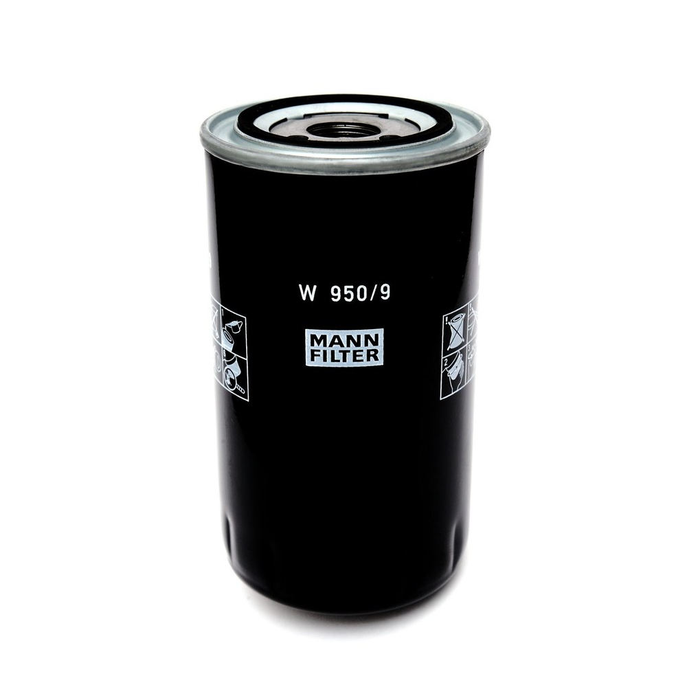 Filtro de Óleo Blindado Mann-filter W950/9 New Holland TS 100 4X4 Cana/TM 130/CS 540/TS 100 BR/TS 100 4X4/TS 110 4X4/TM 120/TM 165 4X4/TS 120 4X4