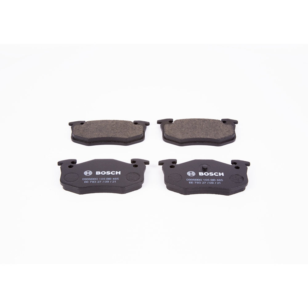 Pastilha - Bb465 Bosch 0986BB0165 Renault Clio/Scenic/Megane/R19, Peugeot 306/207/206, Citroen Xsara Break/Xsara/ZX