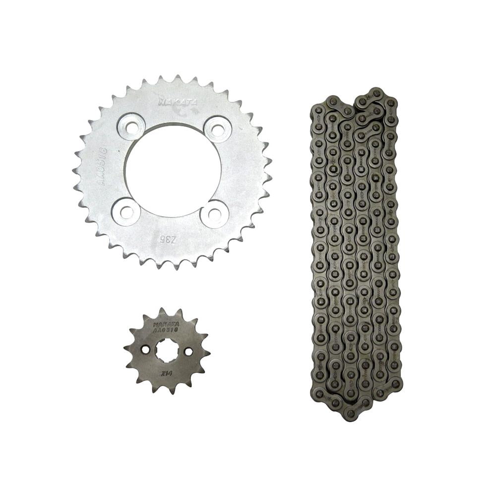 Kit Relação Aço 1045 Nakata TM10155 Honda Pop 100