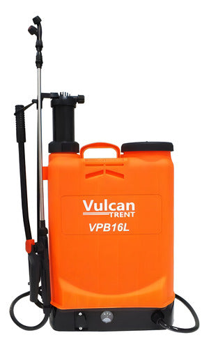 Pulverizador De Jardim A Bateria 8a 16l Vulcan Vp16l8a