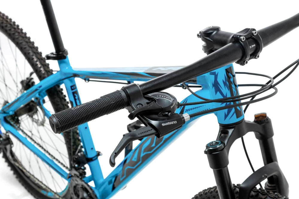 Bicicleta 29 Alumínio Shimano TZ 21v Freio a Disco W20 Azul/Preto 15.5" – foto 3