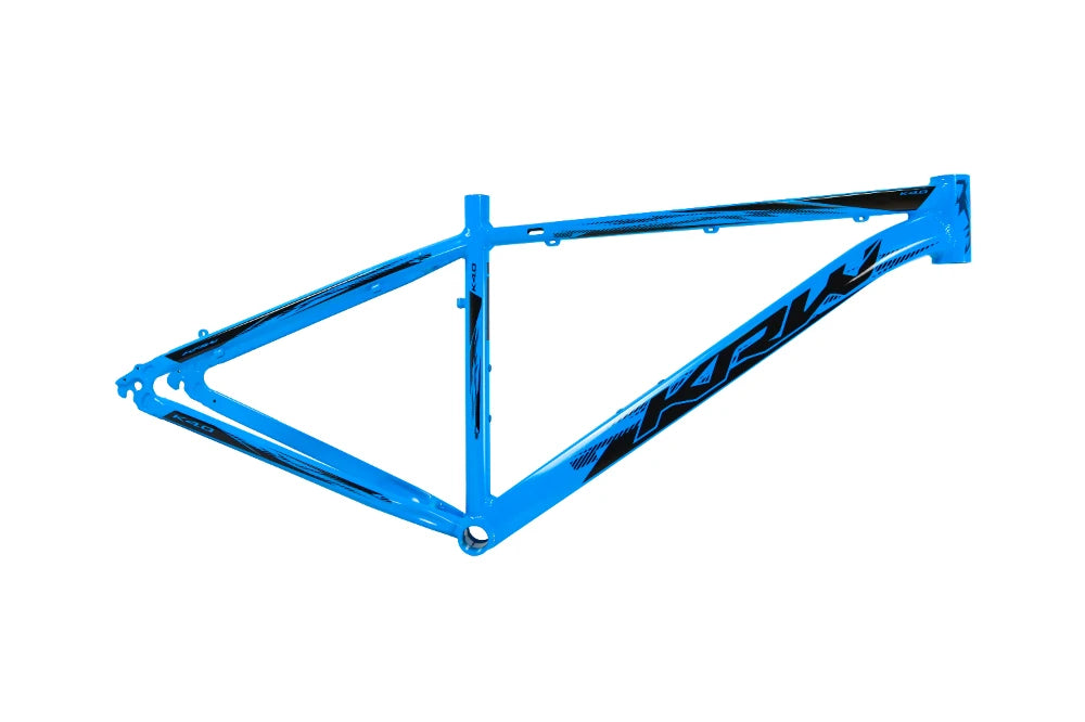 Quadro Bicicleta Aro 29 Alumínio 6061 Mtb KRW 4.0 Azul/Preto 15.5"