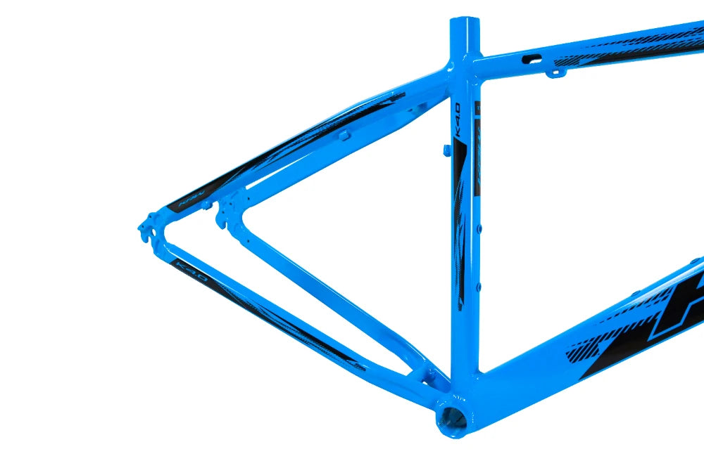 Quadro Bicicleta Aro 29 Alumínio 6061 Mtb KRW 4.0 Azul/Preto 15.5" – foto 2