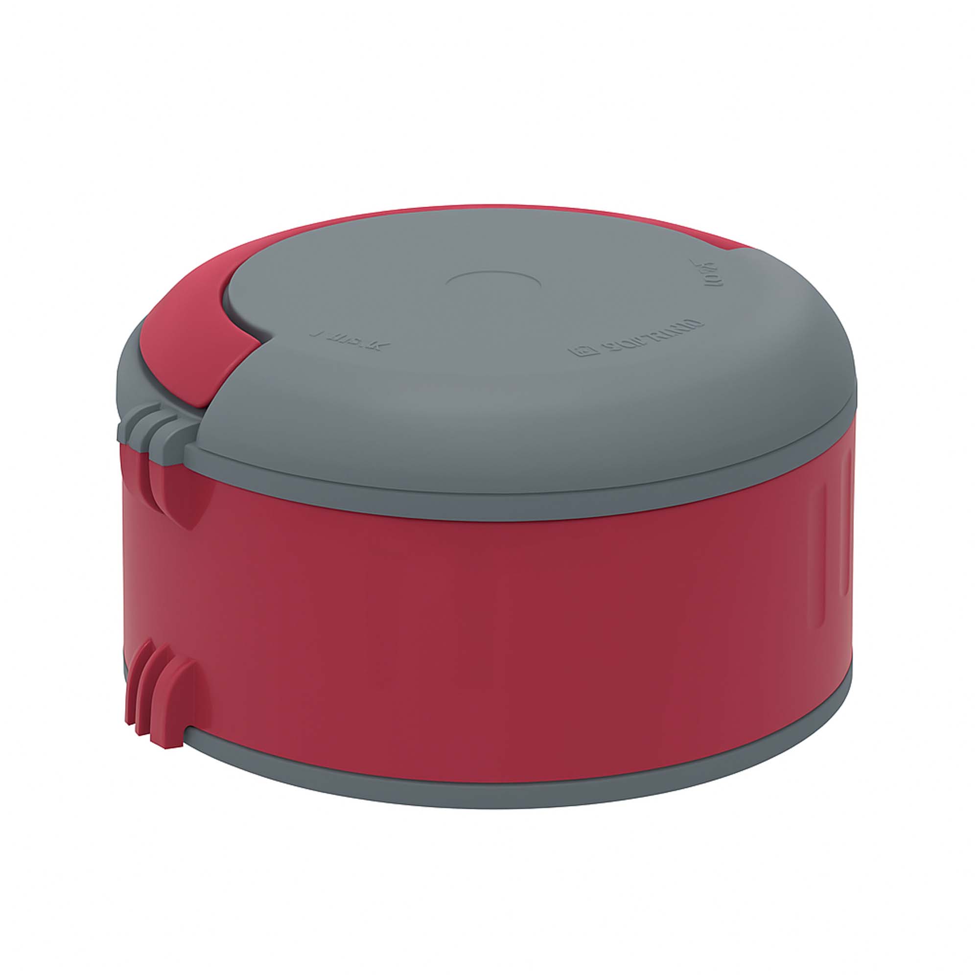 MARMITA PLUS 1,5L DUPLO VERMELHA