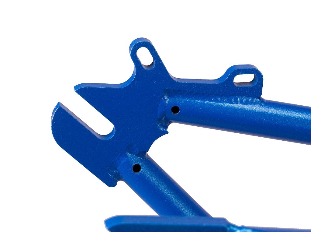 Quadro pro-x cr-mo cr-pro 2025 - azul fosco – foto 4