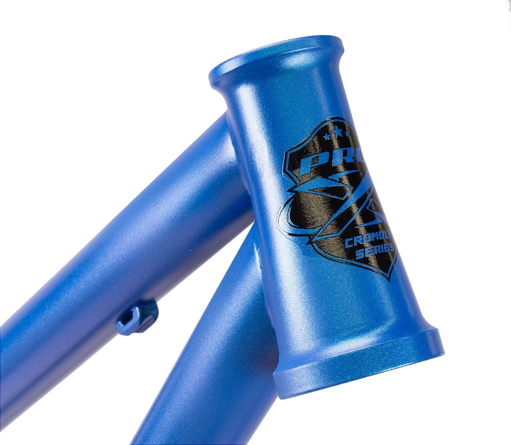 Quadro pro-x cr-mo cr-pro 2025 - azul fosco – foto 6