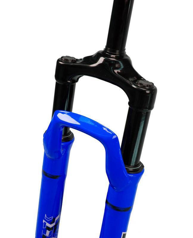 Garfo Suspensão Pro-x 26 E 29 Grau S/grava 100mm Freio Disco Cor Azul – foto 4