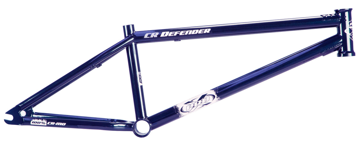 Quadro e garfo cr-mo defender 21" 2025 - camaleao azul - bmx profissonal – foto 4