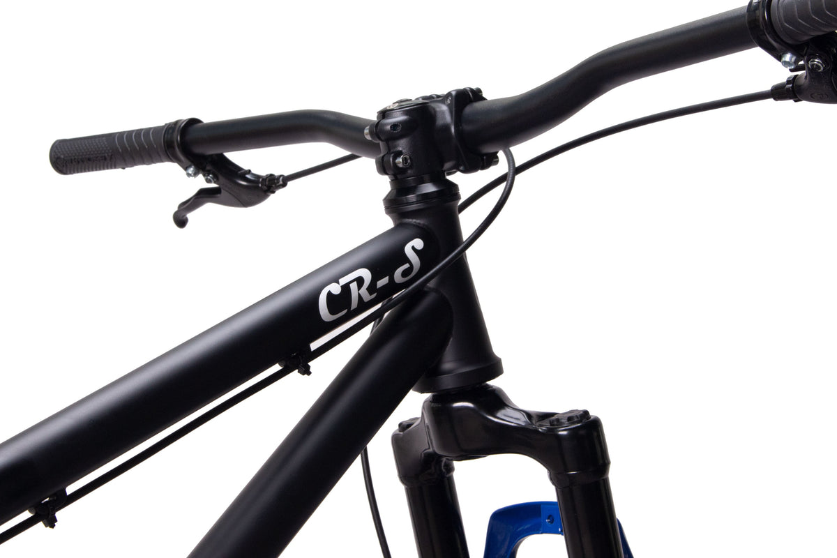 Bicicleta aro 26 pro-x freeride cr-s preto - susp. azul – foto 6