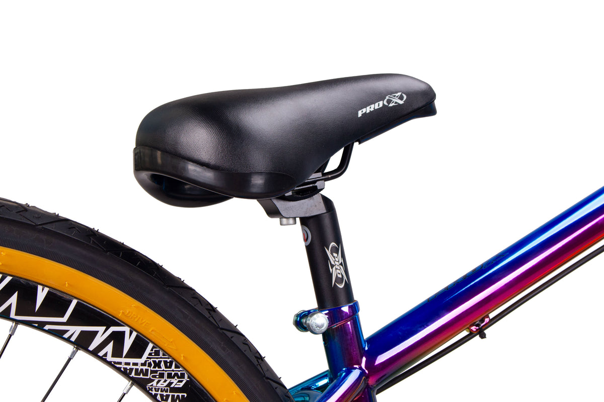 Bicicleta aro 26 pro-x freeride cr-s camaleao - susp. azul – foto 3
