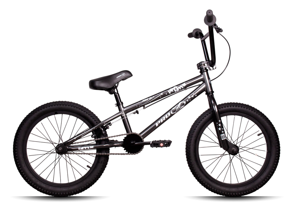 Bicicleta Bmx Aro 18 Pro-x Mod Serie 18 Freestyle Pneu Balão Preto – foto 2