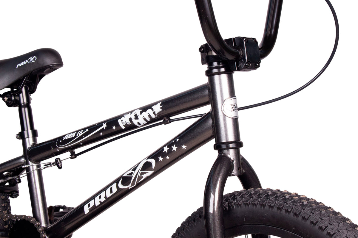 Bicicleta Bmx Aro 18 Pro-x Mod Serie 18 Freestyle Pneu Balão Preto – foto 6