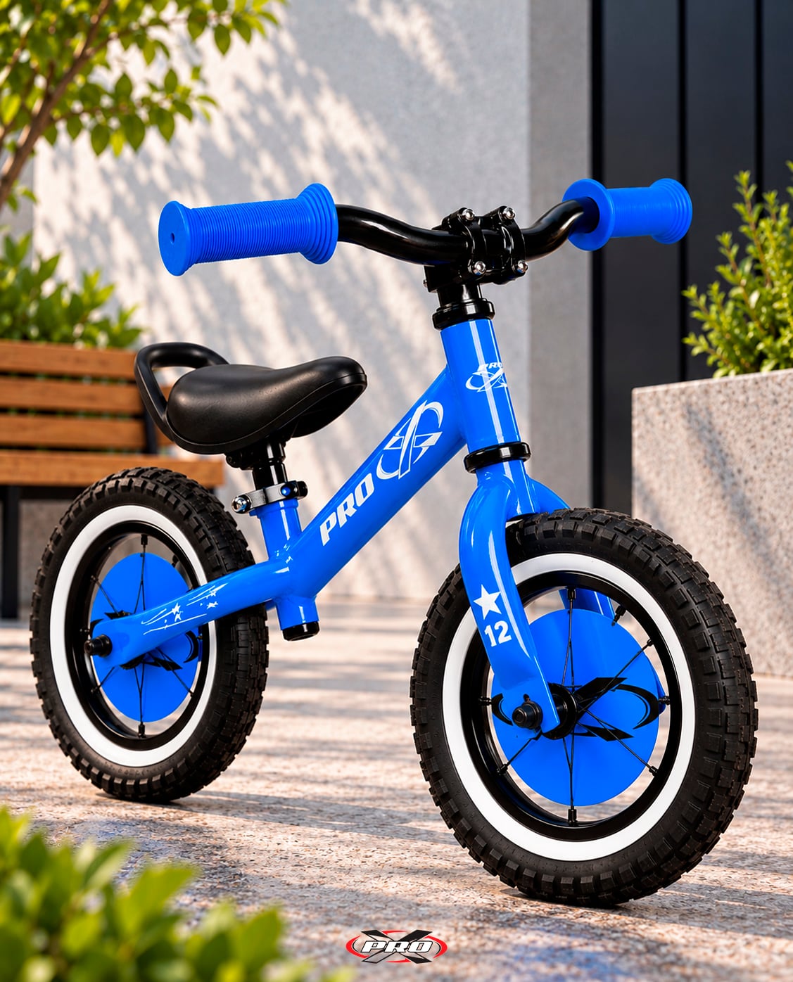 Bicicleta Infantil Pro X Balance Aro 12 Serie Kids Sem Pedal COR:Azul – foto 5