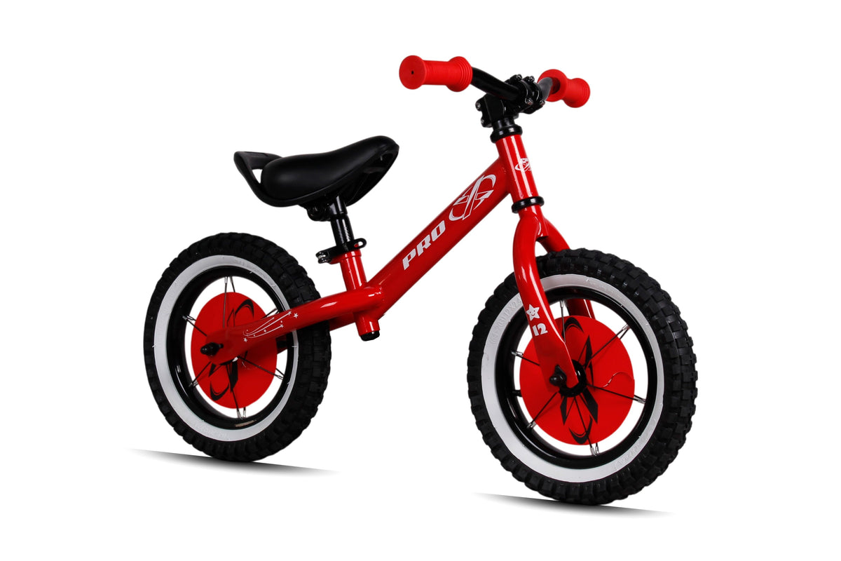 Bicicleta Infantil Pro X Balance Aro 12 Serie Kids Sem Pedal COR:Vermelho