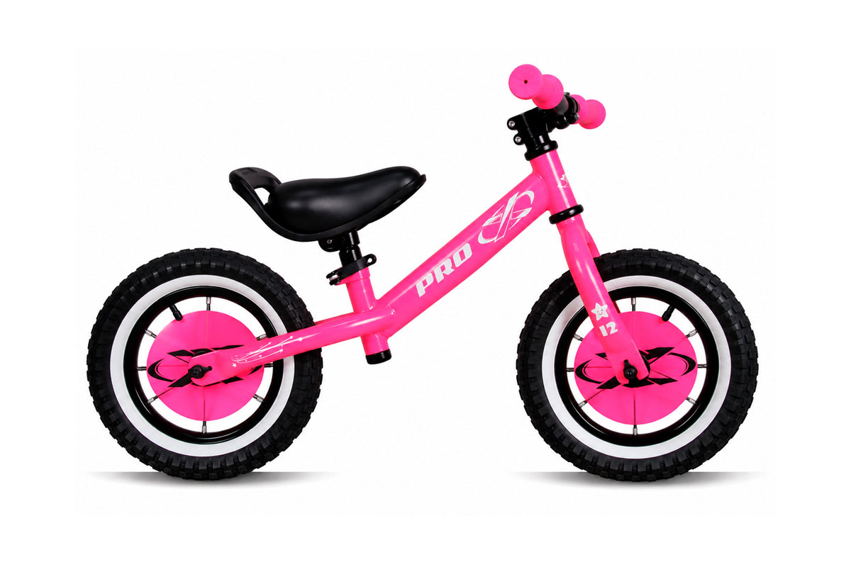 Bicicleta Infantil Pro X Balance Aro 12 Serie Kids Sem Pedal COR:Rosa – foto 2