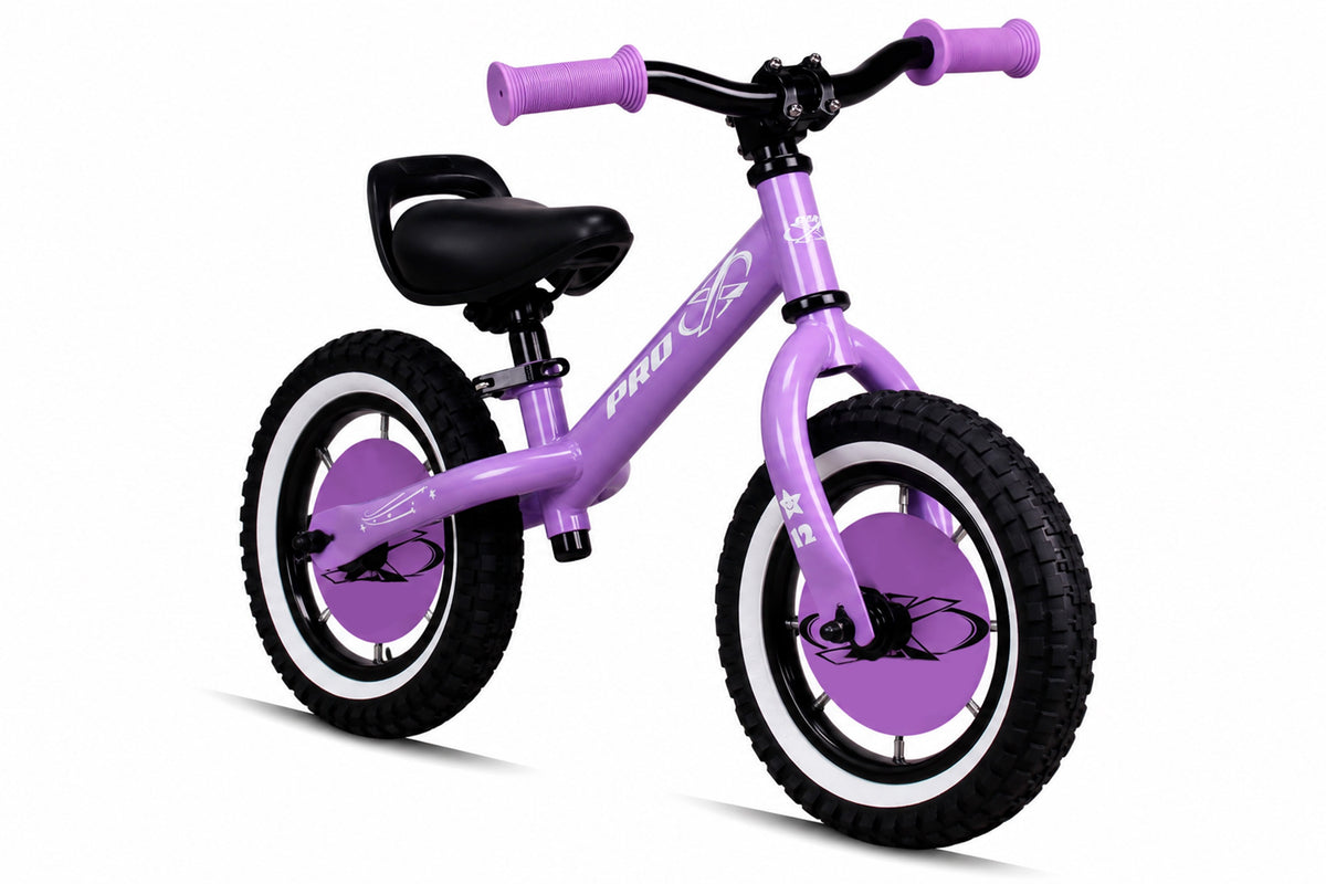 Bicicleta Infantil Pro X Balance Aro 12 Serie Kids Sem Pedal COR:Roxo