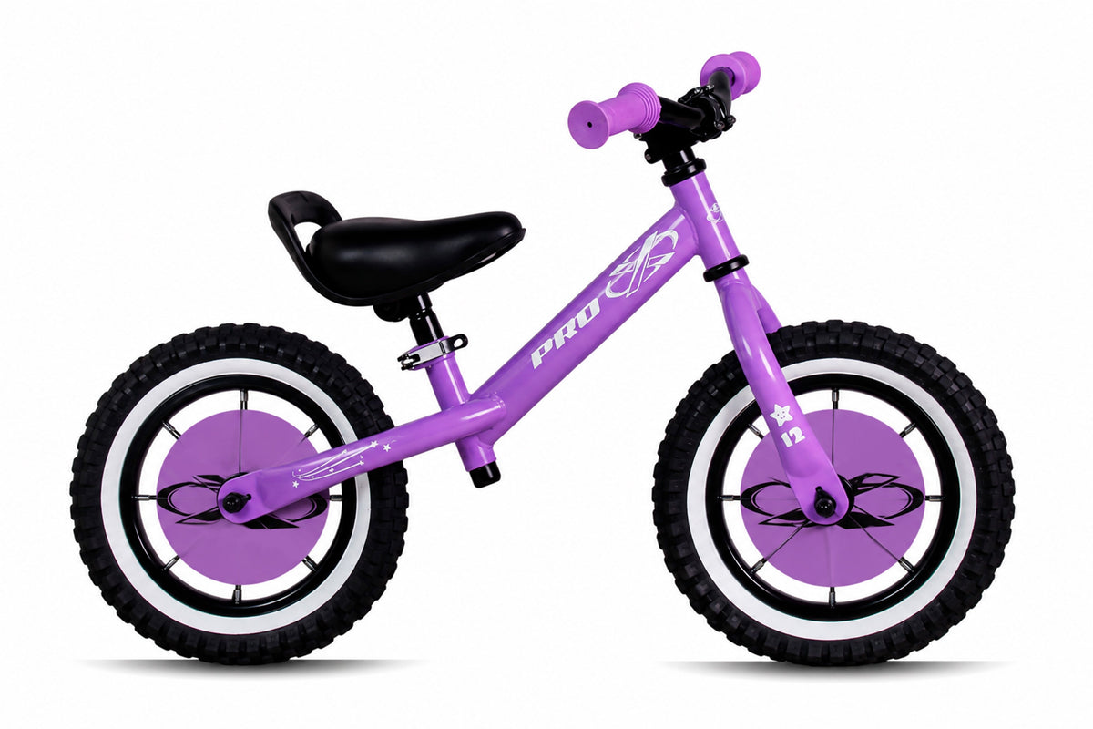 Bicicleta Infantil Pro X Balance Aro 12 Serie Kids Sem Pedal COR:Roxo – foto 2