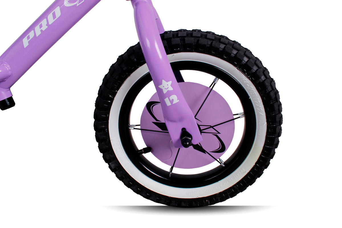 Bicicleta Infantil Pro X Balance Aro 12 Serie Kids Sem Pedal COR:Roxo – foto 7