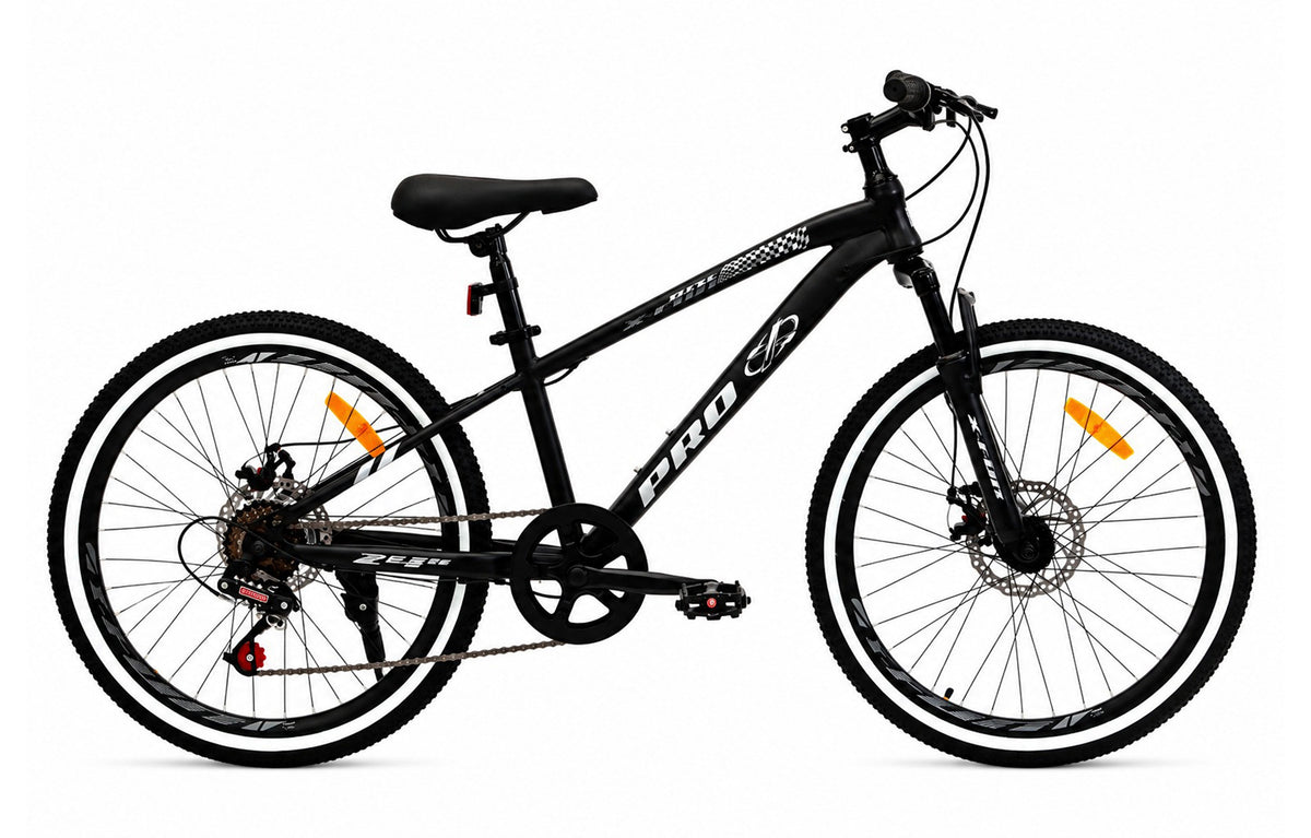 Bicicleta aro 24" pro-x x-fun freio a disc - mtb cor:preto – foto 4