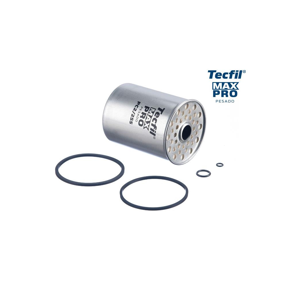 Filtro de Combustível Tecfil PC2/255 Massey Ferguson MF 7150/MF 290 4X4/MF 265 4X4/MF 275 E 4X2/MF 270 4X2/MF 275 4X4/MF 283 E 4X4/MF 255 4X2
