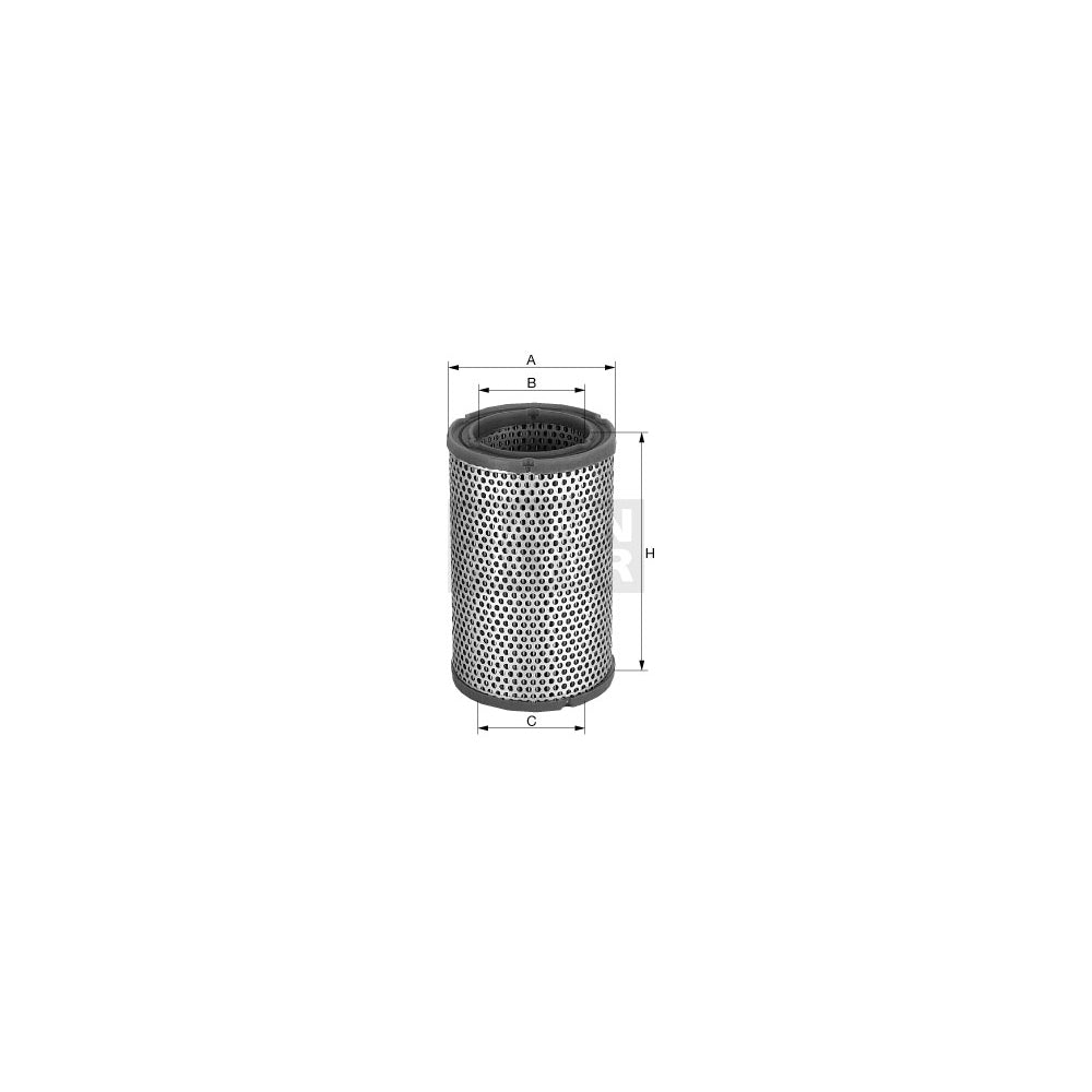 Elemento Filtrante do Ar Mann-filter C27902 Mercedes OF 1724/OF 1721/OH 1621/OF 1219/Atron/Axor/L 1622/OH 1421/OF 1722/L 1620/CL-CLASS/OH 1420