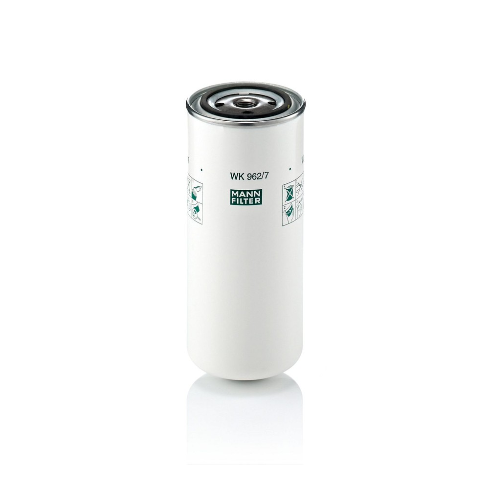 Filtro Blindado Combustível Mann-filter WK962/7 Volvo VM 17 240/FM 10 320/VM 23 210/NL 10 320/NL 12 410/FM 12 340/B290R/VM 17 210/FM 12 420