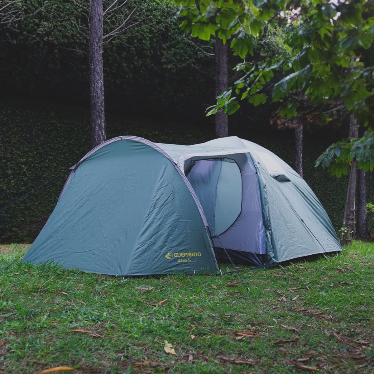 Barraca de camping Guepardo Zeus 5 pessoas com coluna d'água de 2500mm