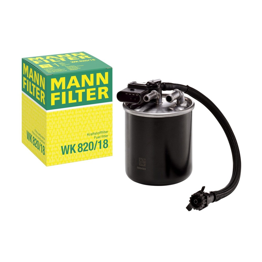 Filtro Blindado Combustível Mann-filter WK820/18 Mercedes Sprinter Van/Sprinter Chassi/Sprinter Furgão