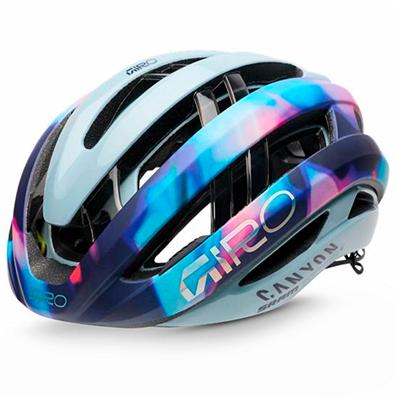 Capacete, Giro Aries Spherical Canyon 2026, Branco / colorido, 24 Entradas de AR, In-mold, Ajuste Roc Loc 5+ Air, Spherical By Mips – foto 1