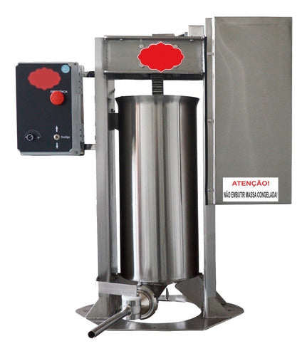 Ensacadeira Elétrica De Linguiça 30 Kg Inox 304