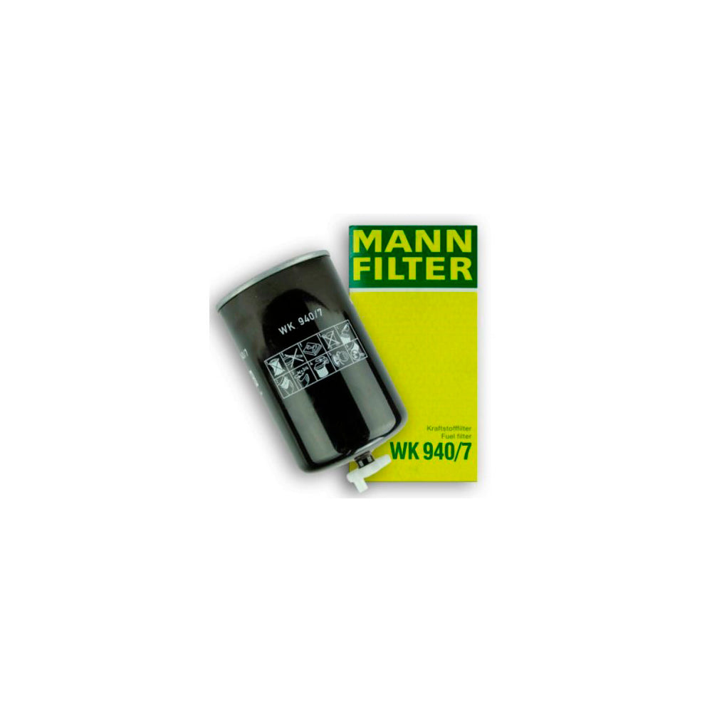Filtro Blindado Combustível Separador d'Água Mann-filter WK940/7 Massey Ferguson MF 6360 4X4/MF 38 G/MF 6350 4X4/MF 38/MF 6850/MF 34/MF 34 G