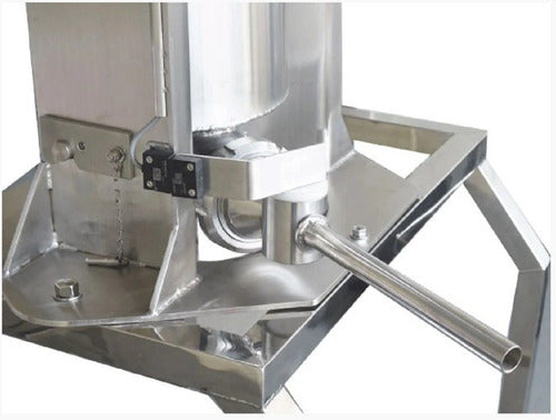 Ensacadeira Elétrica 30 Kg Com Pedestal E Rodizio Inox