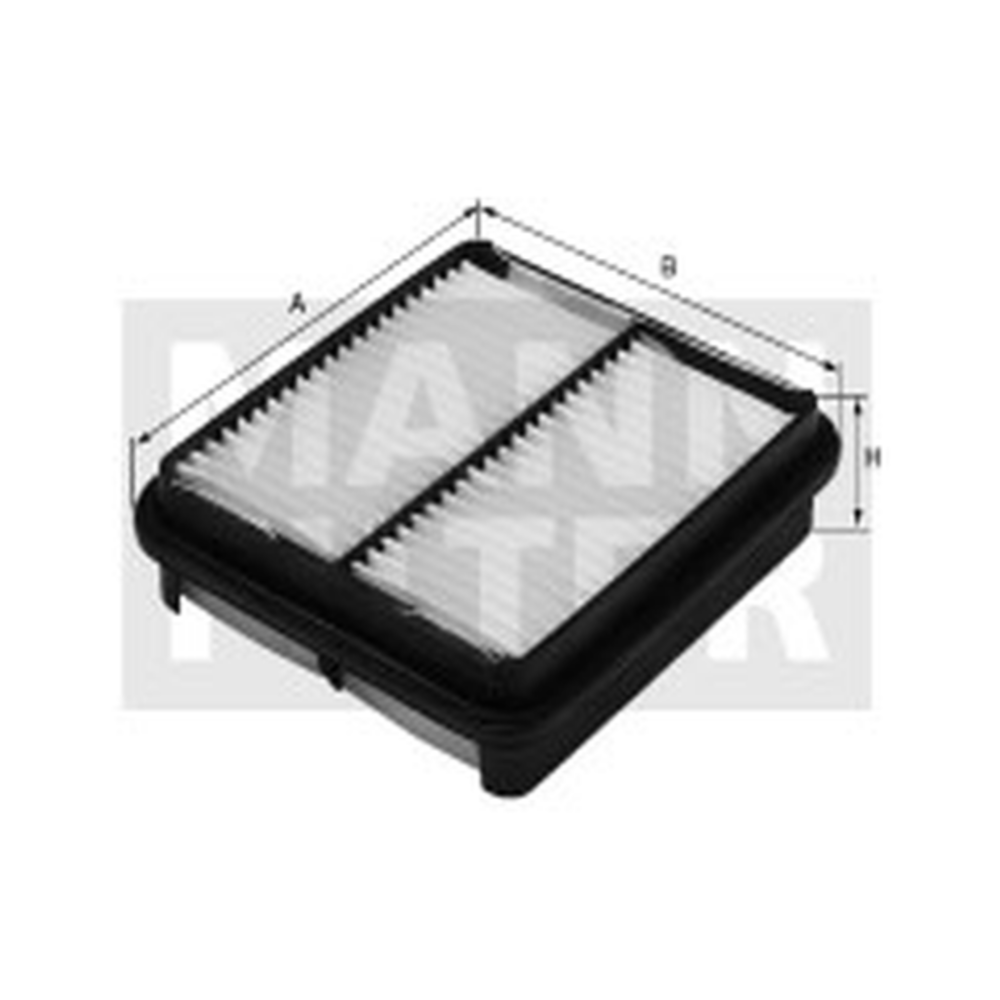Elemento Filtrante do Ar Mann-filter C27089 Chery Tiggo 5X/Tiggo 7