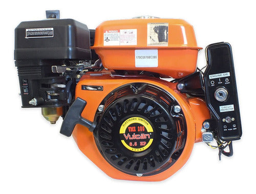 Motor Estacionario Vme200 Gasolina 4 Tempos 196cc 6,5hp